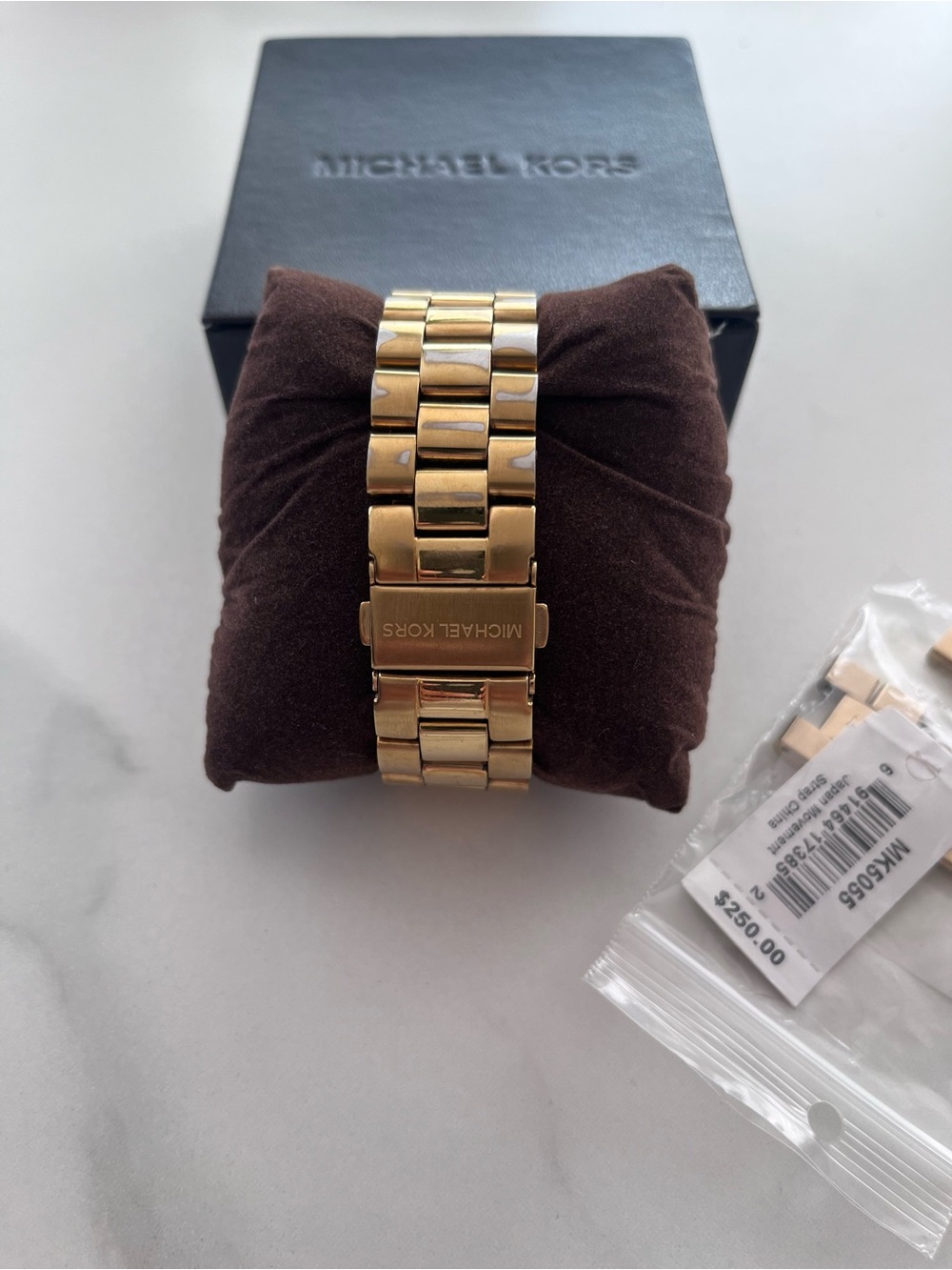 Michael Kors Gold-Tone Women's oversize Watch Band